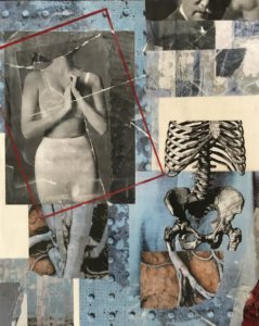 Collage titled "Look at Me Now" by artist Kim Triedman