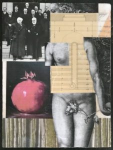 collage titled "Eye of the Beholder" by artist Kim Triedman